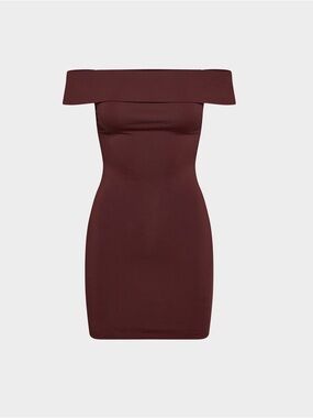 Aritzia Original Contour Ravish Dress in Sumac Burgundy